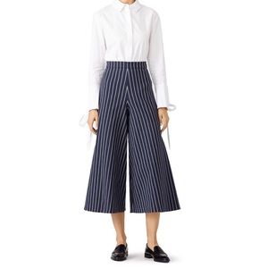 NICHOLAS Wide Leg Striped Pant